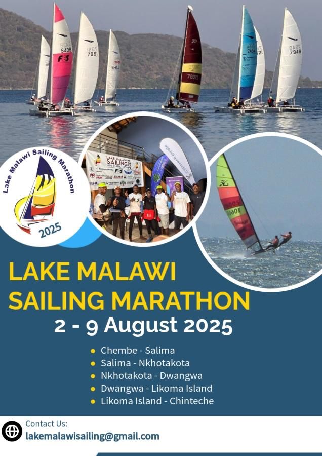 Lake Malawi Sailing Marathon 2025 Launches Today in Chembe